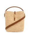 Saint Laurent Le 37 Logo Plaque Bucket Bag
