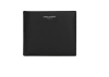 Saint Laurent Black Leather Bi-fold Wallet In Black