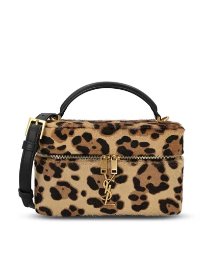 Saint Laurent Bags In Animal Print
