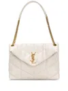 Saint Laurent Women's Puffer Medium Bag In Beige