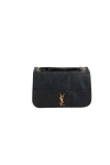 Saint Laurent Jamie Medium Shoulder Bag In Black