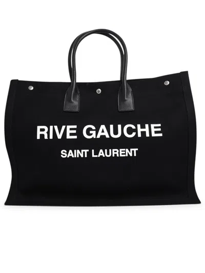 Saint Laurent Bags In Nero/bianco/nero/ner