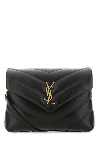 Saint Laurent Mini Bag In Black
