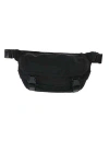 Saint Laurent Crossbody Bag In Nylon In Black+black
