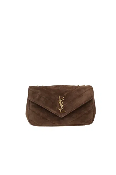 Saint Laurent Bags In Brown