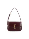 Saint Laurent Solferino Mini Shoulder Bag In Burgundy