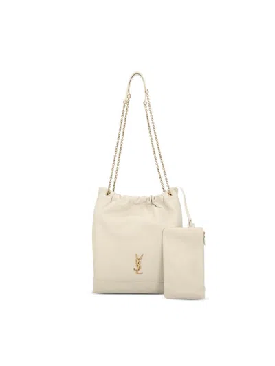Saint Laurent Bags In Soft Cream