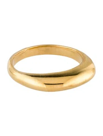 Pre-owned Saint Laurent Bague Anneau Bombe Band Ring In Multi