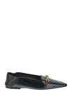 Saint Laurent Ballerina Shoe In Black