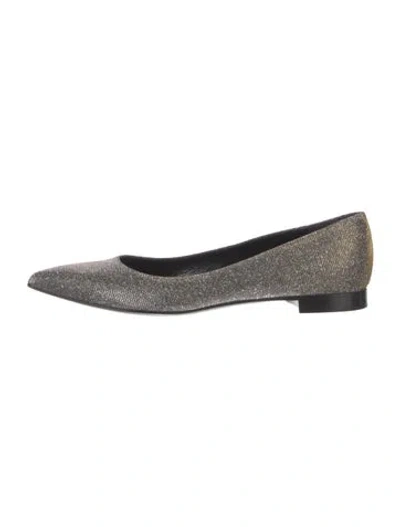 Pre-owned Saint Laurent Ballet Flats
