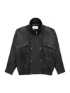 Saint Laurent Balloon Lambskin Bomber