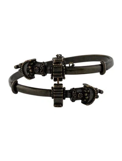 Pre-owned Saint Laurent Bangle Bracelet, 7" In Multi