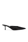 Saint Laurent Barbara Mule Pump In Nero
