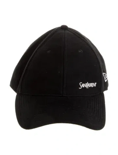 Pre-owned Saint Laurent Baseball Cap In Black