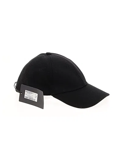 Pre-owned Saint Laurent Baseball Cap In Black