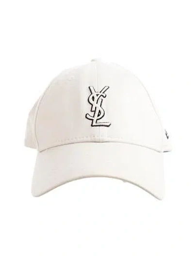 Pre-owned Saint Laurent Baseball Cap In Gray