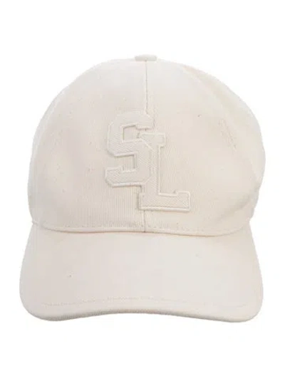 Pre-owned Saint Laurent Baseball Cap In Neutral