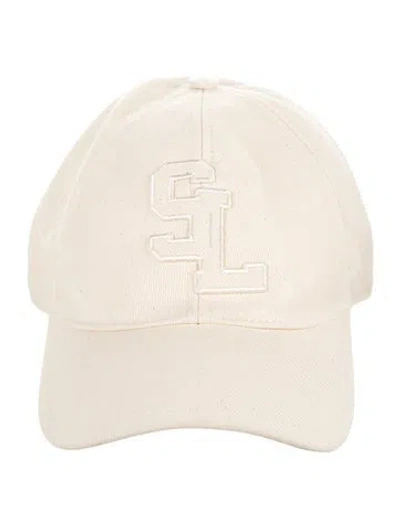 Pre-owned Saint Laurent Baseball Cap In Neutrals