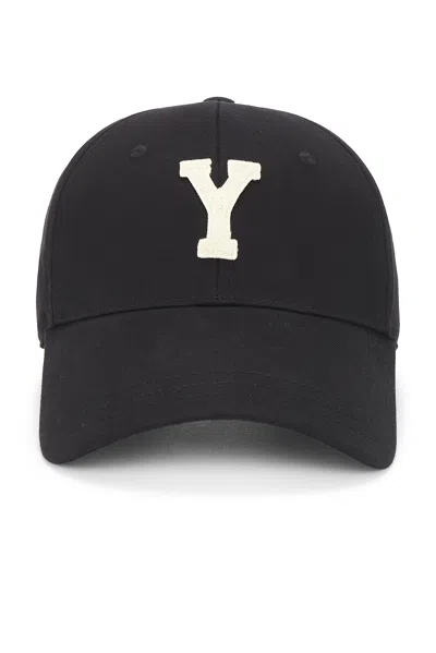 Saint Laurent Baseball Hat In Black