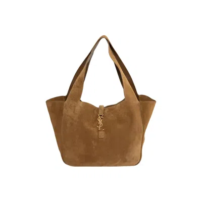 Pre-owned Saint Laurent Bea Bag 'golden Leaf' In Brown