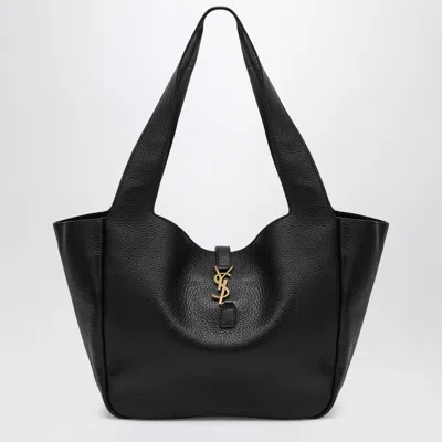 Saint Laurent Bea Black Leather Tote Bag Women