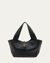Saint Laurent Bea Cabas Ysl Tote Bag In Supple Leather