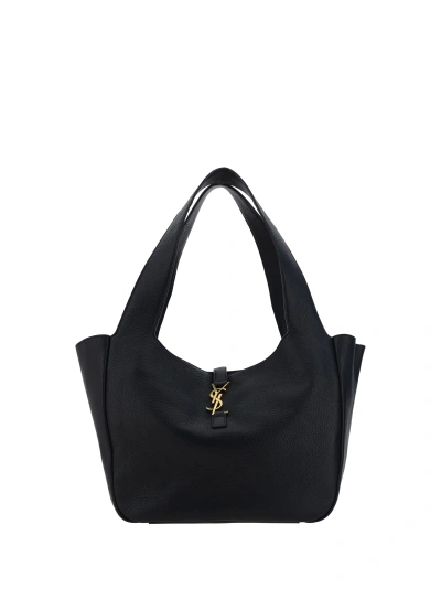 Saint Laurent Bea Shoulder Bag In Black