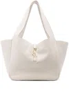Saint Laurent Bea Supple Cabas Bag In Neutrals