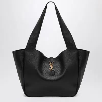 Saint Laurent Bea Black Leather Tote Bag