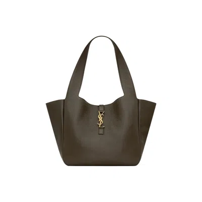 Pre-owned Saint Laurent Bea Tote Bag 'light Musk' | Tan | Women's Size Onesize