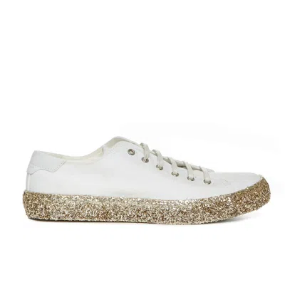 Saint Laurent Bedford Low-top Trainers In White