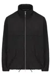 Saint Laurent Beeps Baseball Jacket In Black