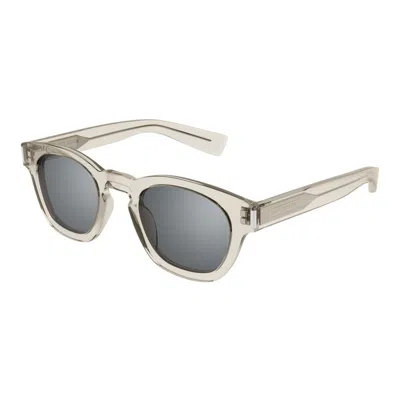Saint Laurent Beige Acetate  Sunglasses