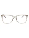 Saint Laurent Beige-beige-transparent Recycled Acetate Glasses