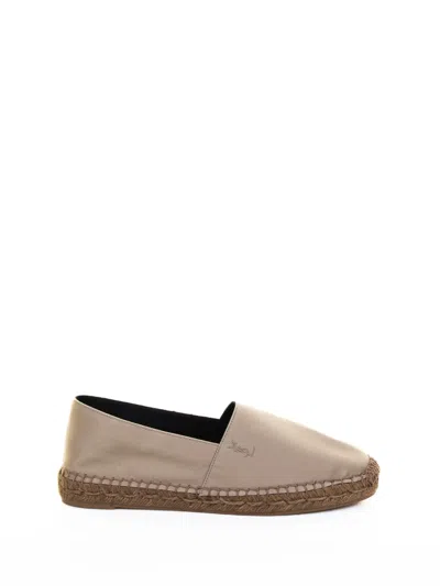 Saint Laurent Beige Flat Shoes