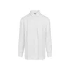SAINT LAURENT SAINT LAURENT BEIGE GREY BLACK SILK SHIRT