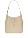 Saint Laurent Le 5 A 7 Small Ysl Hobo Bag In Smooth Supple Leather