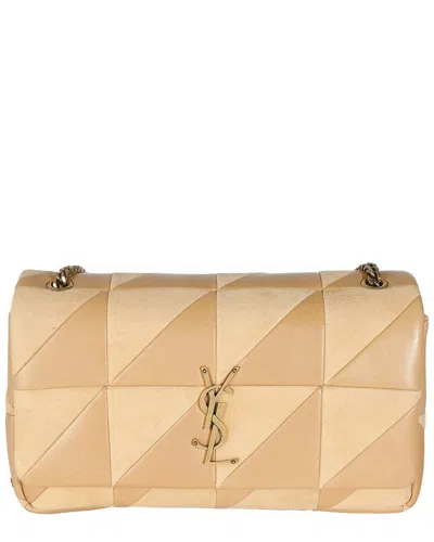 Saint Laurent Beige Leather & Suede Medium Jamie Chain Bag (authentic Pre-  Loved)