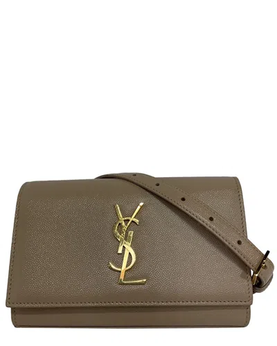 Saint Laurent Beige Leather Kate Belt Bag (authentic Pre-loved)