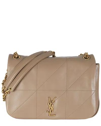 Saint Laurent Beige Leather Matelasse Monogram Small Jamie 4.3 (authentic Pre-  Loved)