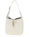 Saint Laurent Beige Leather Small Le 5 A 7 Soft Hobo (authentic Pre-loved)