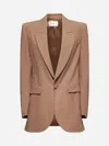 Saint Laurent Tailored Single-breasted Blazer Back Slit