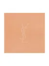 Saint Laurent Cassandre Square Scarf In Semi-sheer Silk Charmeuse