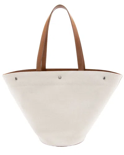 Saint Laurent Beige In White