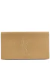 Saint Laurent Belle De Jour Clutch Leather Large (authentic Pre-loved)