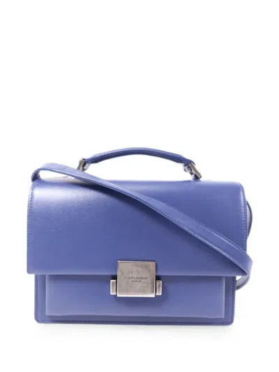 Pre-owned Saint Laurent Bellechasse Shoulder Bag In Blue