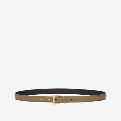 Saint Laurent Belt In Beige