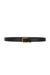 Saint Laurent Belt In Black