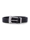 Saint Laurent Adjustable Folk Buckle Belt With Metal Finish In Gold