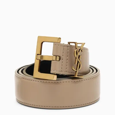 Saint Laurent Belt In Brown